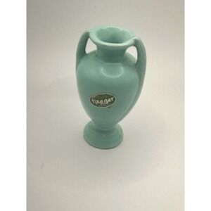 Vintage Haeger Pottery Sample/Haeger Pottery Vase Turquoise